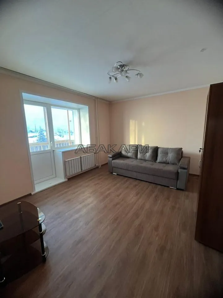 1-комнатная улица Академика Киренского, 32  за 28000 руб/мес фото 4