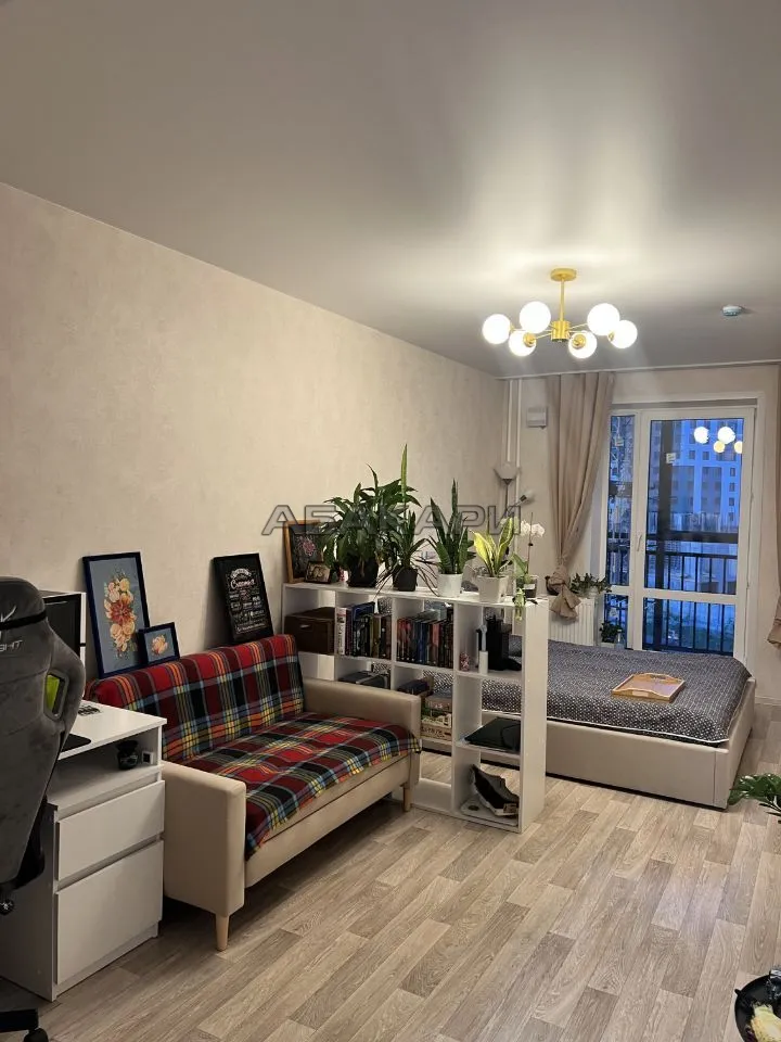 1-комнатная Вербная улица, 5  за 34000 руб/мес фото 1