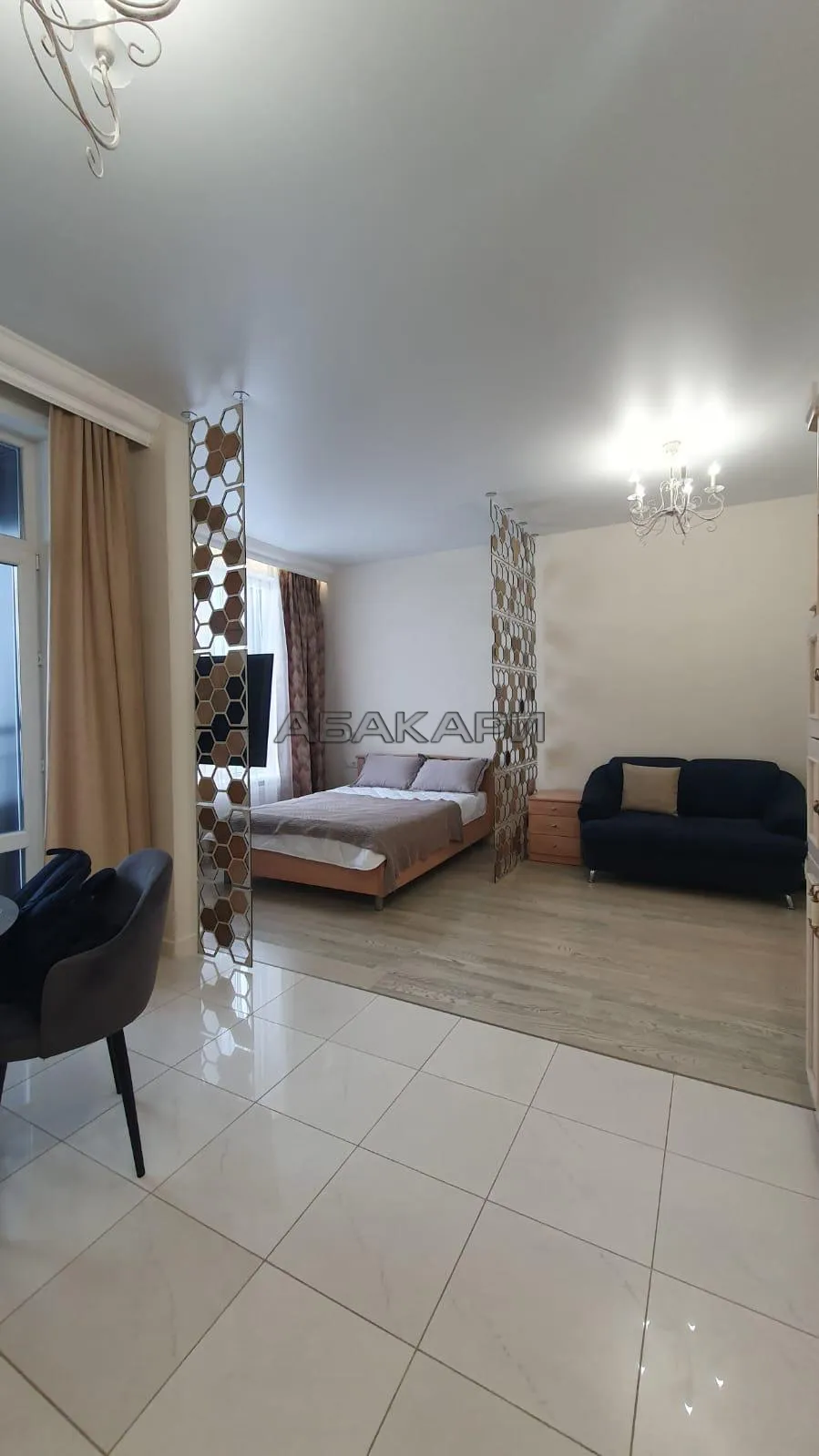 1-комнатная Октябрьская улица, 16  за 45000 руб/мес фото 2