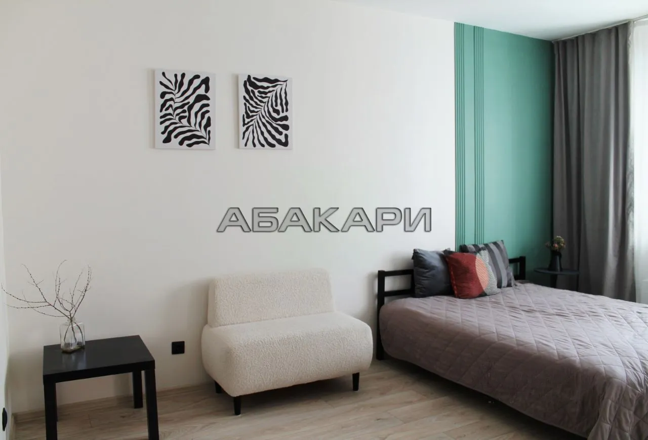 1-комнатная улица Алексеева, 9  за 40000 руб/мес фото 3
