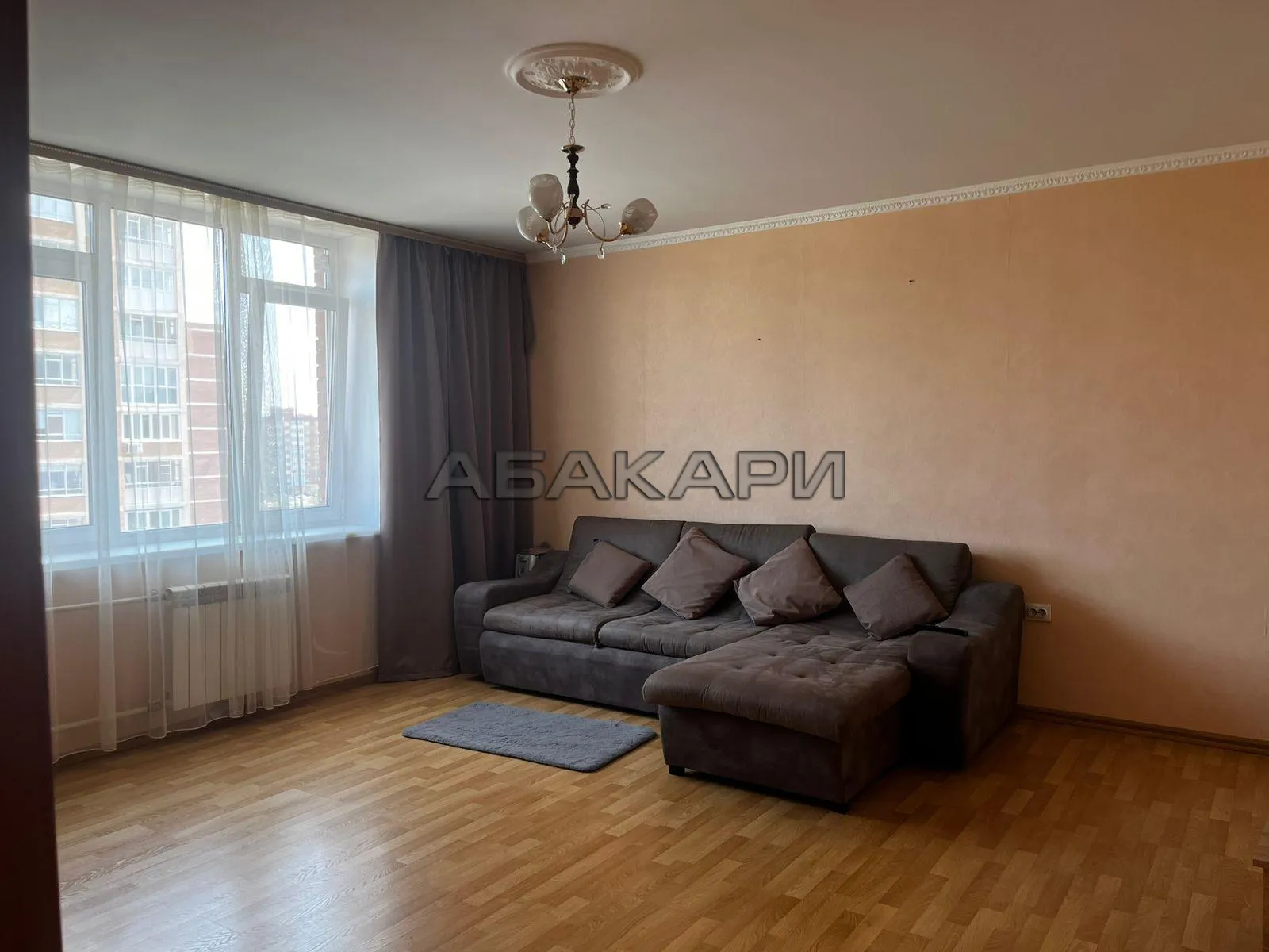 1-комнатная улица Алексеева, 21  за 34000 руб/мес фото 1