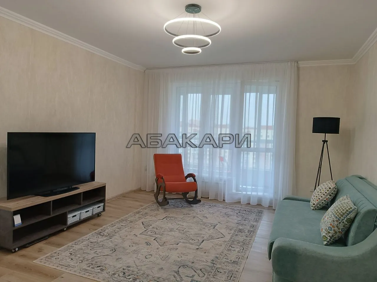 2-комнатная улица Авиаторов, 39  за 58000 руб/мес фото 3