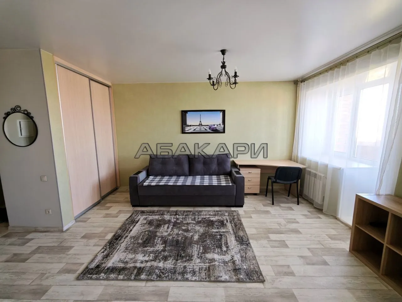 студия улица Академика Киренского, 32М  за 30000 руб/мес фото 2