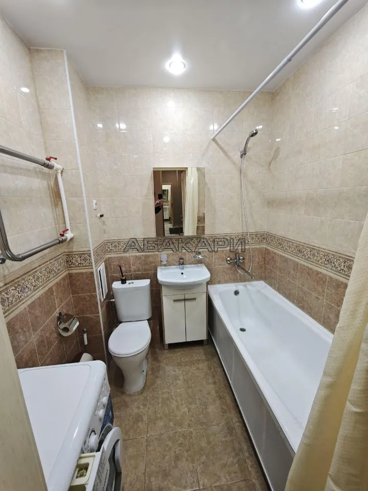 студия улица Академика Киренского, 32М  за 30000 руб/мес фото 8