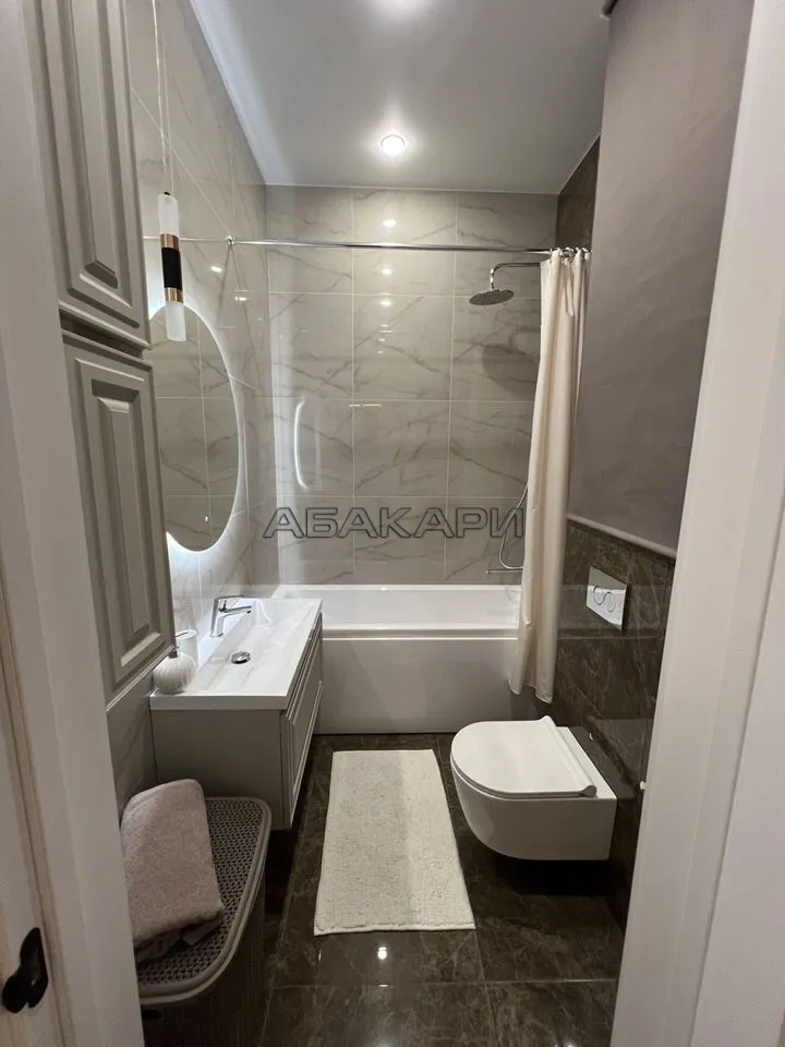 1-комнатная улица Бограда, 105  за 52000 руб/мес фото 20