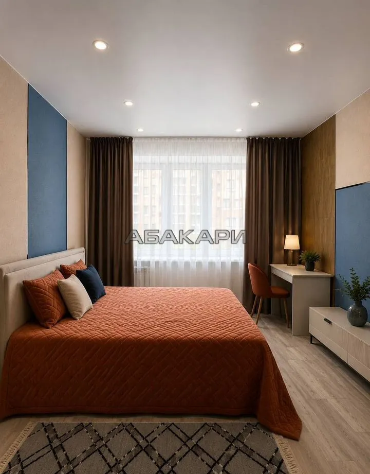 1-комнатная Парусная улица, 9  за 40000 руб/мес фото 1