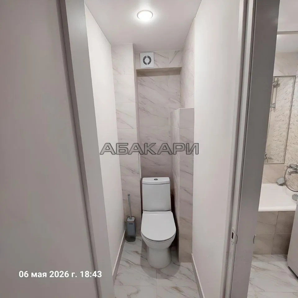 1-комнатная улица Академика Киренского, 27Б  за 30000 руб/мес фото 6