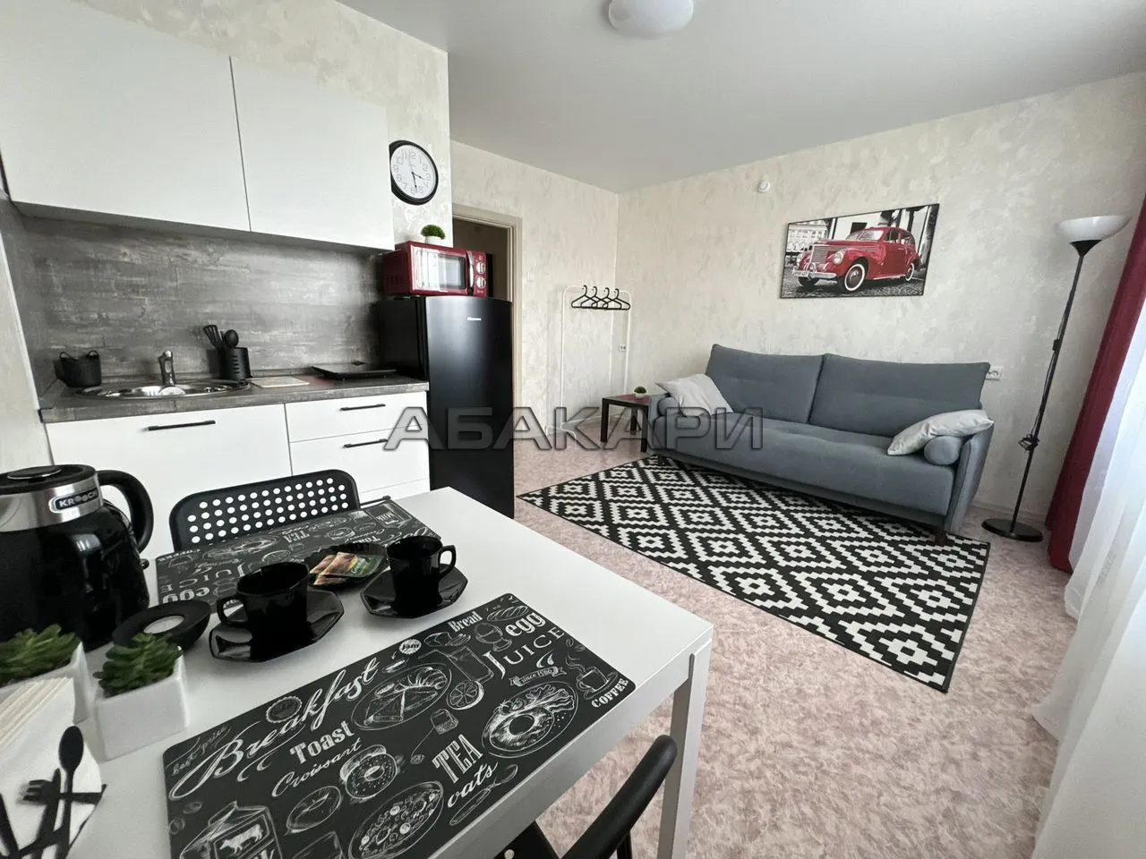 студия Караульная улица, 82  за 32000 руб/мес фото 3