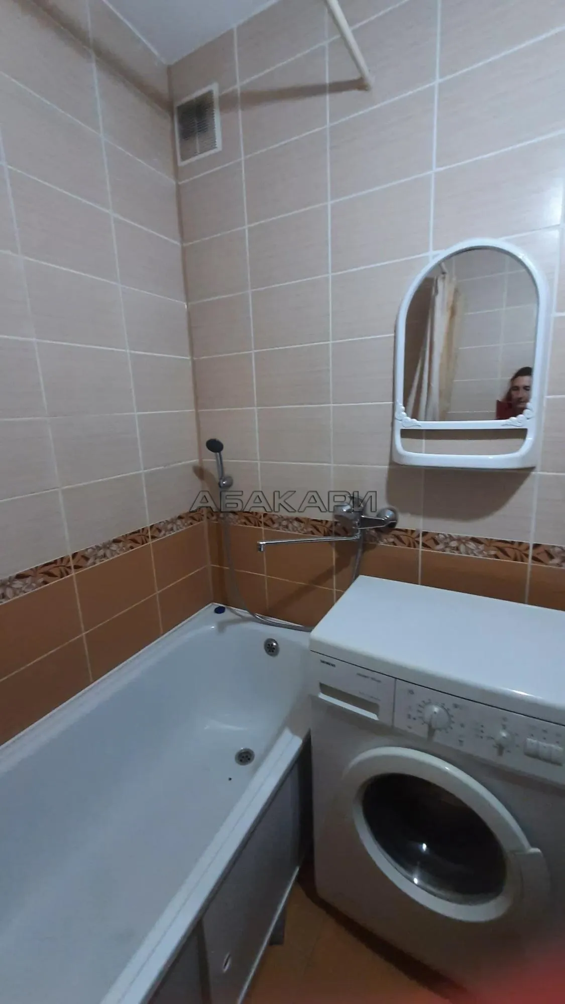 1-комнатная улица Бабушкина, 41  за 28000 руб/мес фото 4