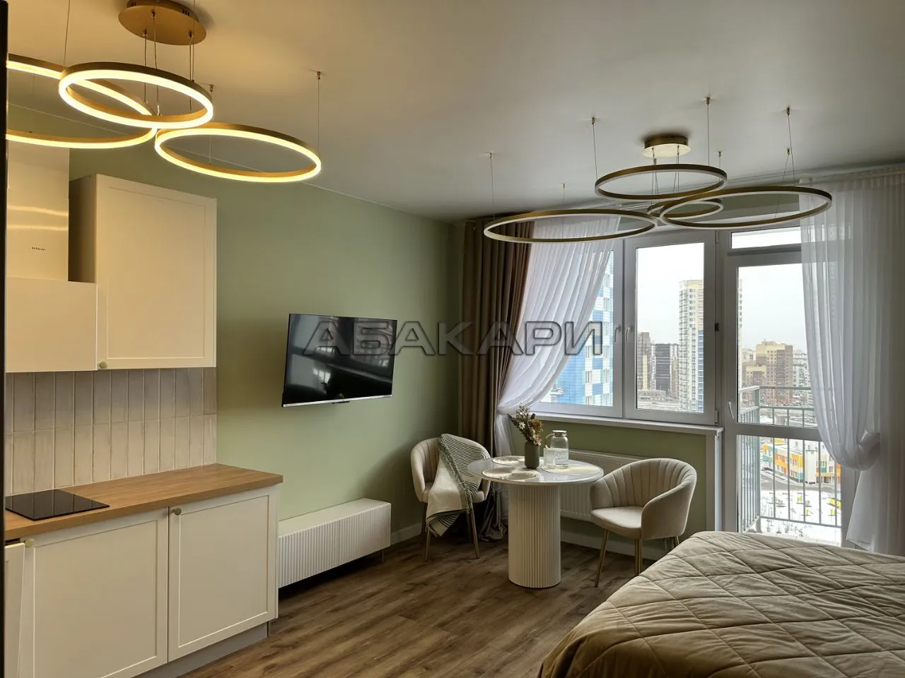 студия улица Петра Подзолкова, 22  за 45000 руб/мес фото 7