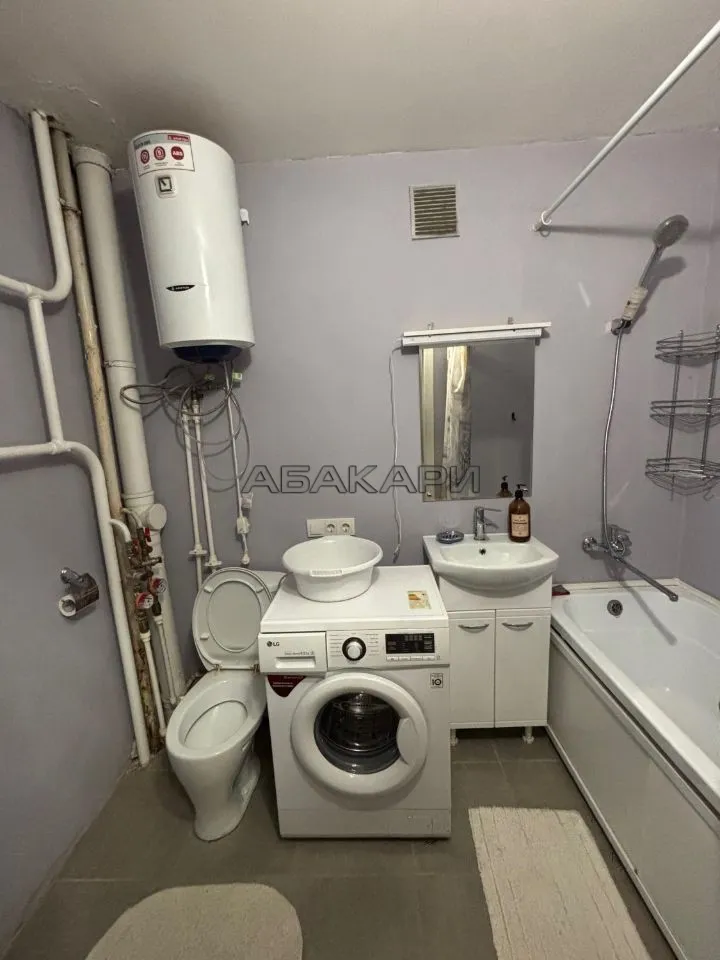 1-комнатная Лесопарковая улица, 49  за 30000 руб/мес фото 9