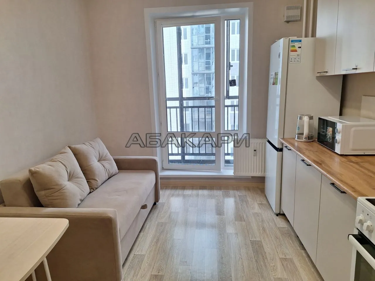 1-комнатная Вербная улица, 14  за 36000 руб/мес фото 8