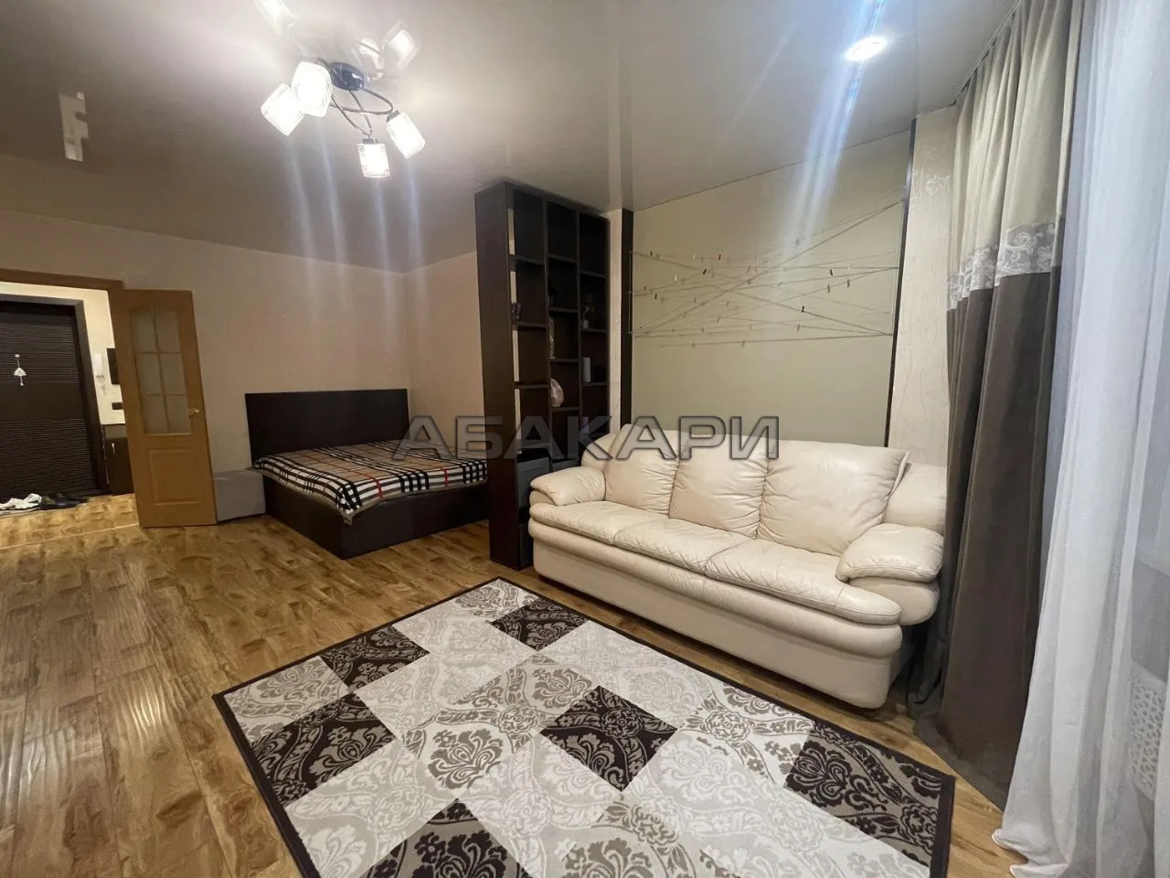 1-комнатная улица Авиаторов, 42  за 45000 руб/мес фото 5