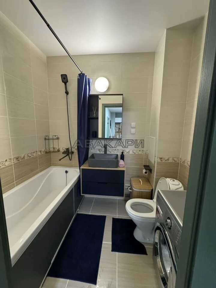 2-комнатная Парусная улица, 10  за 55000 руб/мес фото 15