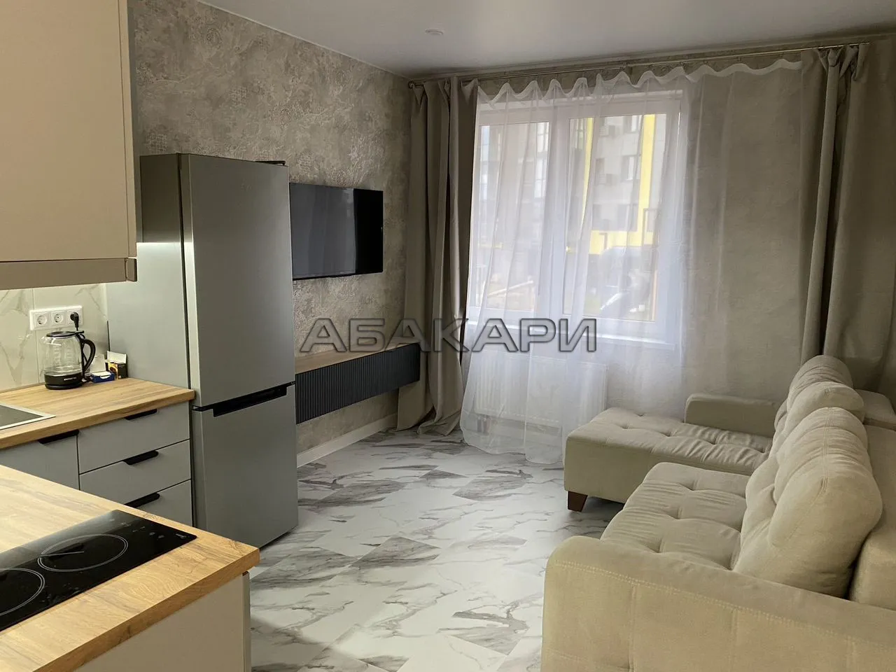 2-комнатная Свободный проспект, 66Л  за 48000 руб/мес фото 4