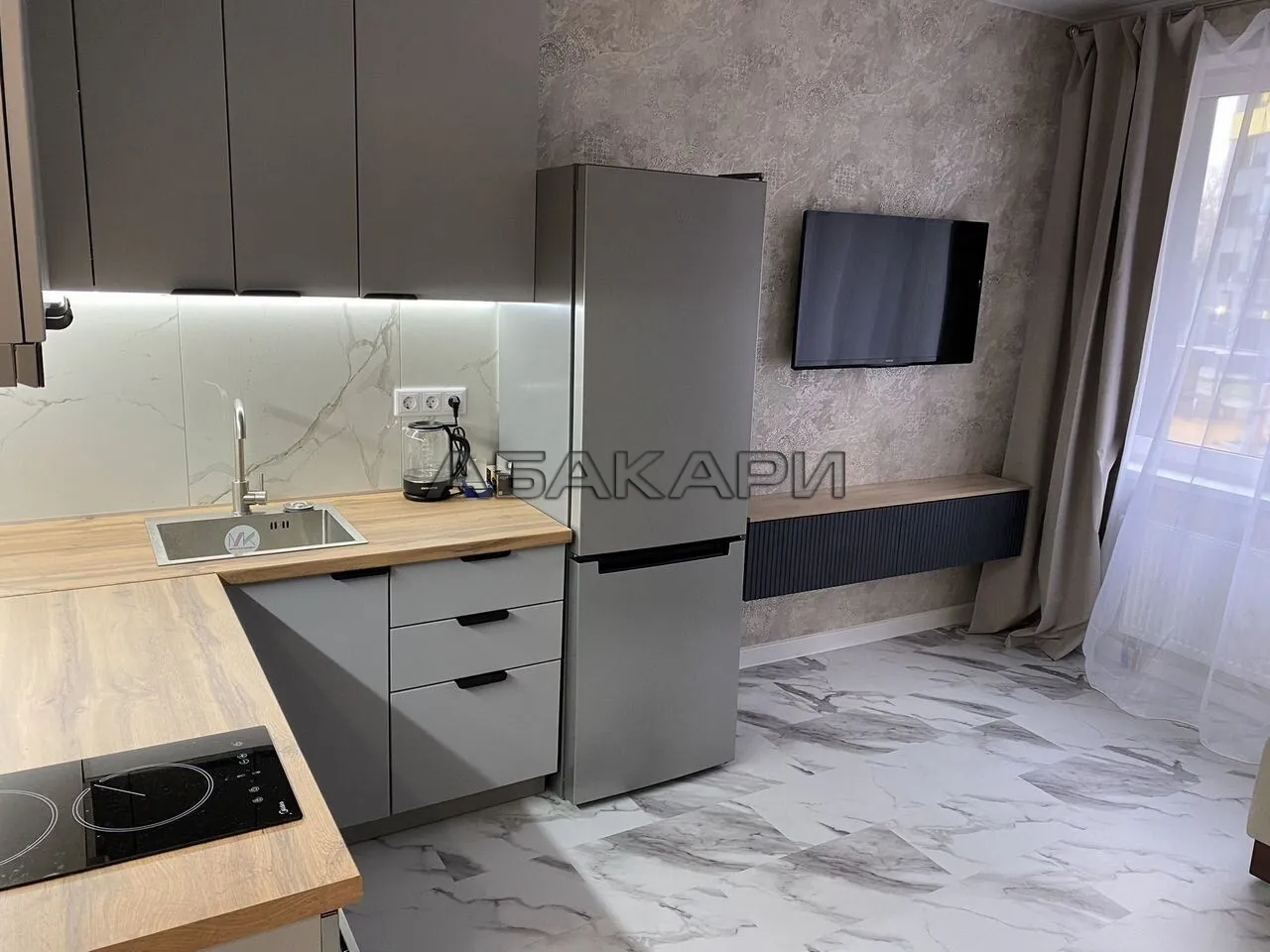 2-комнатная Свободный проспект, 66Л  за 48000 руб/мес фото 5