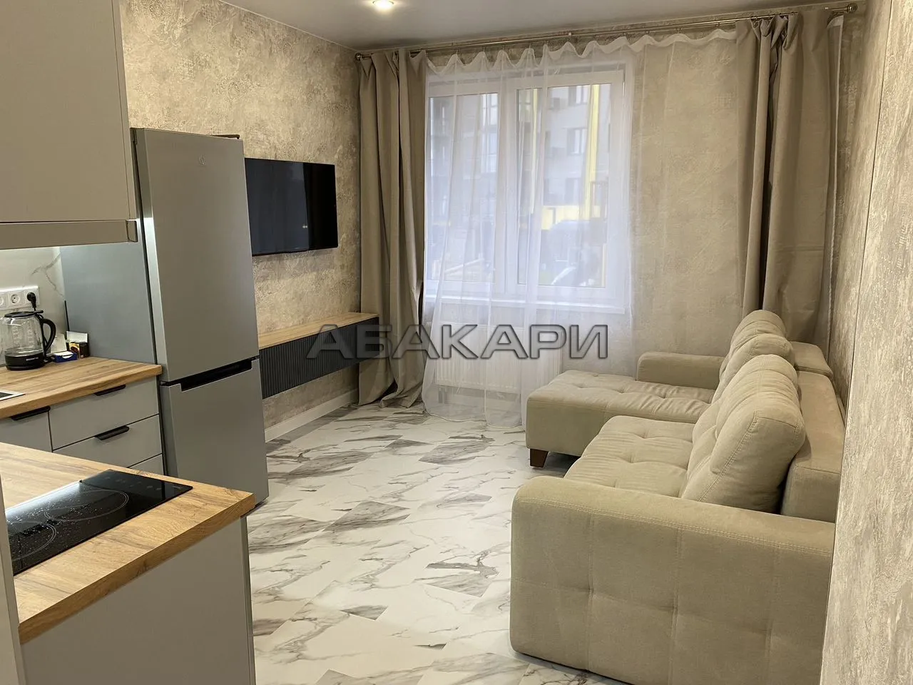 2-комнатная Свободный проспект, 66Л  за 48000 руб/мес фото 8