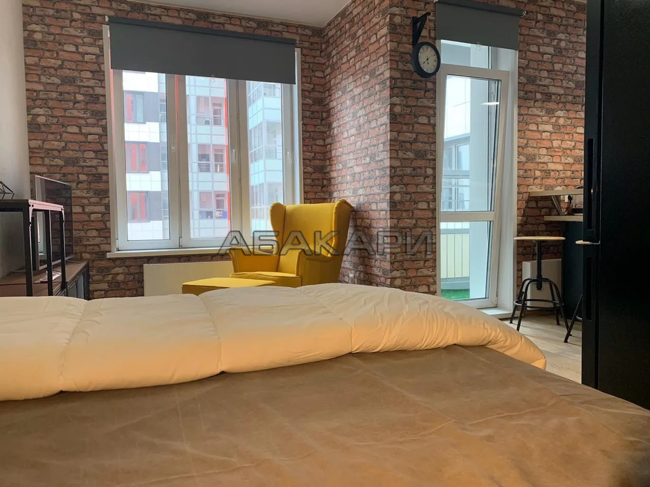 студия улица Алексеева, 46  за 40000 руб/мес фото 6