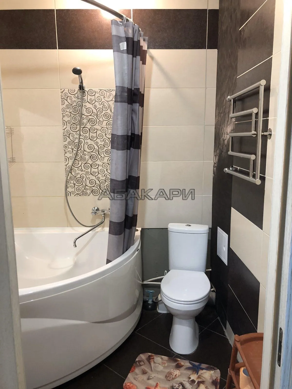 2-комнатная улица Академика Киренского, 24А  за 37000 руб/мес фото 9